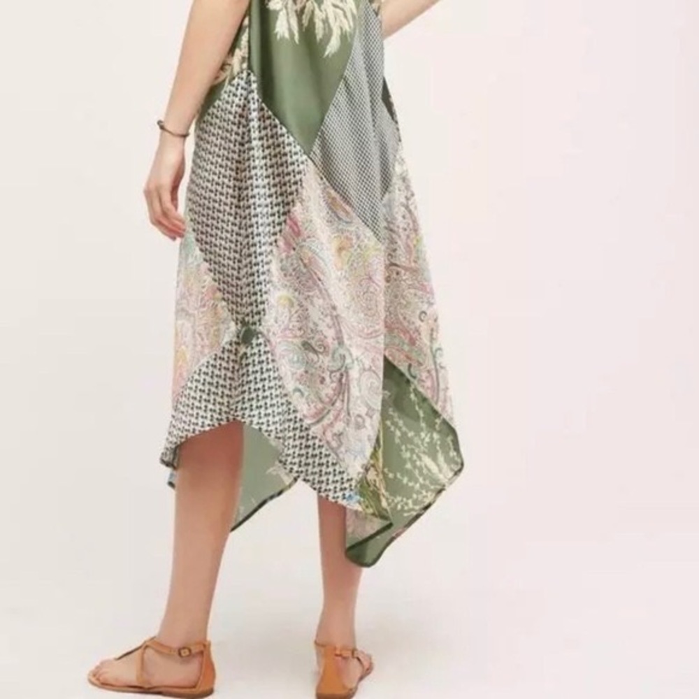 NEW❗️Anthropology TINY green dress - Picture 3 of 5